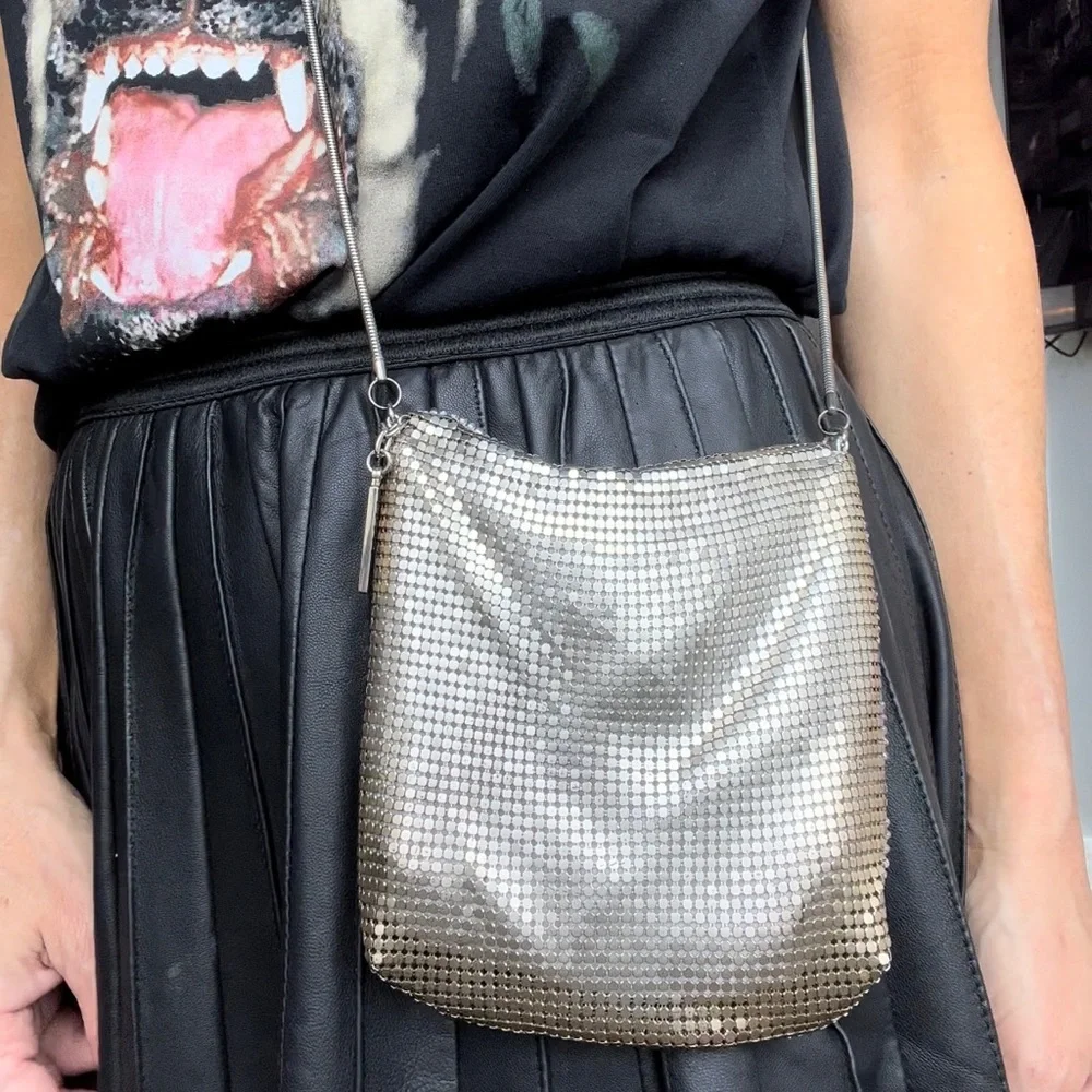 Whiting & Davis Vintage crossbody purse - Picture 13 of 14